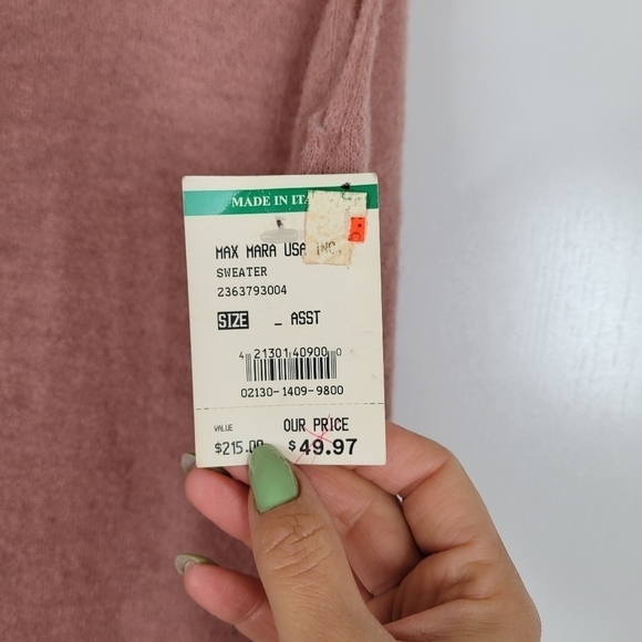 Marina Rinaldi Alpaca Blend Mock Neck Sleeveless Top Large Vintage - Picture 4 of 17